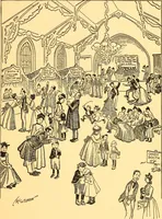 An illustration from Bird Center cartoons, a chronicle of social happenings at Bird Center, Illinois; pictures and text (1904)