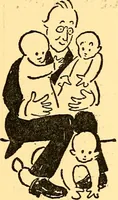 An illustration from Bird Center cartoons, a chronicle of social happenings at Bird Center, Illinois; pictures and text (1904)