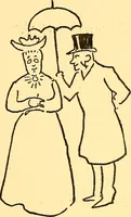 An illustration from Bird Center cartoons, a chronicle of social happenings at Bird Center, Illinois; pictures and text (1904)