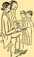 An illustration from Bird Center cartoons, a chronicle of social happenings at Bird Center, Illinois; pictures and text (1904)