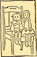 An illustration from Bird Center cartoons, a chronicle of social happenings at Bird Center, Illinois; pictures and text (1904)