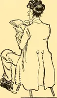 An illustration from Bird Center cartoons, a chronicle of social happenings at Bird Center, Illinois; pictures and text (1904)