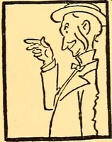 An illustration from Bird Center cartoons, a chronicle of social happenings at Bird Center, Illinois; pictures and text (1904)