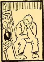 An illustration from Bird Center cartoons, a chronicle of social happenings at Bird Center, Illinois; pictures and text (1904)
