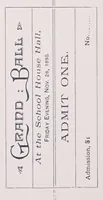 Picture 1 of 2 from Bishop's specimens of job work for printers, (1890), leaf 73