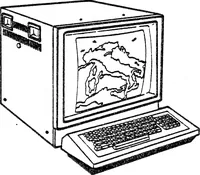 An illustration from sandersAssociates :: graphic8 :: H-82-0176 Vistagraphic 3000 Graphic 8 Series 8000 Operation and Maintenance Manual Feb1983 (1919)