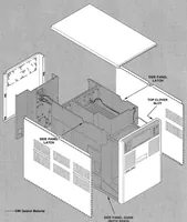 An illustration from tektronix :: 411x :: 070-5199-01 4100F19 4690 Series Color Graphics Copier Interface Instructions Feb1985 (1919)