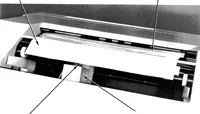 An illustration from versatec :: 5990-01 C2700 Series Thermal Transfer Color Plotter Operator Guide Oct1986 (1919)