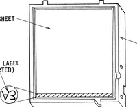 An illustration from versatec :: 5990-01 C2700 Series Thermal Transfer Color Plotter Operator Guide Oct1986 (1919)