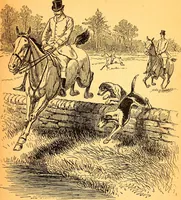 An illustration from Black Beauty : the autobiography of a horse (1870)