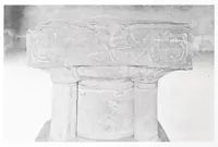 An illustration from Black Tournai fonts in England, the group of seven late Norman fonts from Belgium (1909)