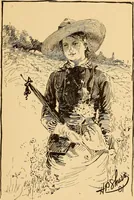 An illustration from Black and white exhibition of the Salmagundi Sketch Club : held at the galleries of the National Academy of Design ..., open from Dec. 1st to 21st, inclusive (1881)