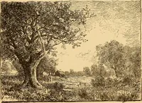 An illustration from Black and white exhibition of the Salmagundi Sketch Club : held at the galleries of the National Academy of Design ..., open from Dec. 1st to 21st, inclusive (1881)