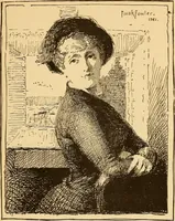 An illustration from Black and white exhibition of the Salmagundi Sketch Club : held at the galleries of the National Academy of Design ..., open from Dec. 1st to 21st, inclusive (1881)