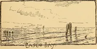 An illustration from Black and white exhibition of the Salmagundi Sketch Club : held at the galleries of the National Academy of Design ..., open from Dec. 1st to 21st, inclusive (1881)