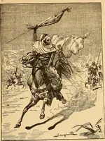 An illustration from Black and white exhibition of the Salmagundi Sketch Club : held at the galleries of the National Academy of Design ..., open from Dec. 1st to 21st, inclusive (1881)