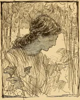 An illustration from Black and white exhibition of the Salmagundi Sketch Club : held at the galleries of the National Academy of Design ..., open from Dec. 1st to 21st, inclusive (1881)