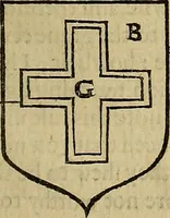 An illustration from The Blazon of Gentrie: : Deuided into two parts. The first named The Glorie of Generositie. The second, Lacyes Nobilitie. Comprehending discourses of Armes and of Gentry. Wherein is treated of the beginning, parts and degrees of Gentlenesse, vvith her lawes: Of the Bearing, and Blazon of Cote-armors: Of the Lawes of Armes, and of combats. (1586)