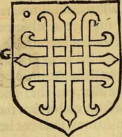 An illustration from The Blazon of Gentrie: : Deuided into two parts. The first named The Glorie of Generositie. The second, Lacyes Nobilitie. Comprehending discourses of Armes and of Gentry. Wherein is treated of the beginning, parts and degrees of Gentlenesse, vvith her lawes: Of the Bearing, and Blazon of Cote-armors: Of the Lawes of Armes, and of combats. (1586)