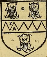 An illustration from The Blazon of Gentrie: : Deuided into two parts. The first named The Glorie of Generositie. The second, Lacyes Nobilitie. Comprehending discourses of Armes and of Gentry. Wherein is treated of the beginning, parts and degrees of Gentlenesse, vvith her lawes: Of the Bearing, and Blazon of Cote-armors: Of the Lawes of Armes, and of combats. (1586)