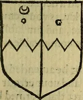 An illustration from The Blazon of Gentrie: : Deuided into two parts. The first named The Glorie of Generositie. The second, Lacyes Nobilitie. Comprehending discourses of Armes and of Gentry. Wherein is treated of the beginning, parts and degrees of Gentlenesse, vvith her lawes: Of the Bearing, and Blazon of Cote-armors: Of the Lawes of Armes, and of combats. (1586)