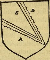 An illustration from The Blazon of Gentrie: : Deuided into two parts. The first named The Glorie of Generositie. The second, Lacyes Nobilitie. Comprehending discourses of Armes and of Gentry. Wherein is treated of the beginning, parts and degrees of Gentlenesse, vvith her lawes: Of the Bearing, and Blazon of Cote-armors: Of the Lawes of Armes, and of combats. (1586)