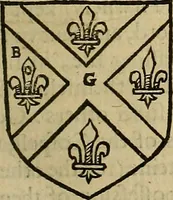 An illustration from The Blazon of Gentrie: : Deuided into two parts. The first named The Glorie of Generositie. The second, Lacyes Nobilitie. Comprehending discourses of Armes and of Gentry. Wherein is treated of the beginning, parts and degrees of Gentlenesse, vvith her lawes: Of the Bearing, and Blazon of Cote-armors: Of the Lawes of Armes, and of combats. (1586)