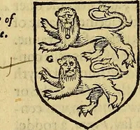 An illustration from The Blazon of Gentrie: : Deuided into two parts. The first named The Glorie of Generositie. The second, Lacyes Nobilitie. Comprehending discourses of Armes and of Gentry. Wherein is treated of the beginning, parts and degrees of Gentlenesse, vvith her lawes: Of the Bearing, and Blazon of Cote-armors: Of the Lawes of Armes, and of combats. (1586)