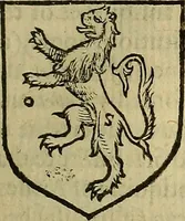 An illustration from The Blazon of Gentrie: : Deuided into two parts. The first named The Glorie of Generositie. The second, Lacyes Nobilitie. Comprehending discourses of Armes and of Gentry. Wherein is treated of the beginning, parts and degrees of Gentlenesse, vvith her lawes: Of the Bearing, and Blazon of Cote-armors: Of the Lawes of Armes, and of combats. (1586)