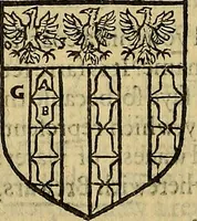 An illustration from The Blazon of Gentrie: : Deuided into two parts. The first named The Glorie of Generositie. The second, Lacyes Nobilitie. Comprehending discourses of Armes and of Gentry. Wherein is treated of the beginning, parts and degrees of Gentlenesse, vvith her lawes: Of the Bearing, and Blazon of Cote-armors: Of the Lawes of Armes, and of combats. (1586)