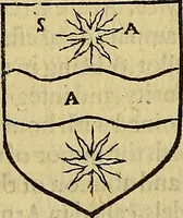 An illustration from The Blazon of Gentrie: : Deuided into two parts. The first named The Glorie of Generositie. The second, Lacyes Nobilitie. Comprehending discourses of Armes and of Gentry. Wherein is treated of the beginning, parts and degrees of Gentlenesse, vvith her lawes: Of the Bearing, and Blazon of Cote-armors: Of the Lawes of Armes, and of combats. (1586)