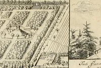 An illustration from Koren-bloemen : nederlandsche gedichten (1672)