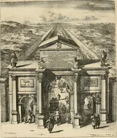 An illustration from Koren-bloemen : nederlandsche gedichten (1672)