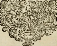 An illustration from Bloem-tuintje : bestaande in twee deelen : het eerste in innerlyke bedenkingen, en geleikenissen, het tweede in eenige zang- en lees-rymen (1724)
