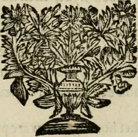 An illustration from Bloem-tuintje : bestaande in twee deelen : het eerste in innerlyke bedenkingen, en geleikenissen, het tweede in eenige zang- en lees-rymen (1724)