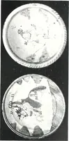 An illustration from Blue dash chargers and other early English tin enamel circular dishes (1919)