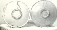 An illustration from Blue dash chargers and other early English tin enamel circular dishes (1919)