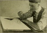 An illustration from Blueprint reading; a practical manual of instruction in blueprint reading through the analysis of typical plates with reference to mechanical drawing conventions and methods, the laws of projection, etc (1919)