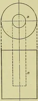 An illustration from Blueprint reading; a practical manual of instruction in blueprint reading through the analysis of typical plates with reference to mechanical drawing conventions and methods, the laws of projection, etc (1919)