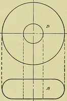 An illustration from Blueprint reading; a practical manual of instruction in blueprint reading through the analysis of typical plates with reference to mechanical drawing conventions and methods, the laws of projection, etc (1919)