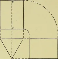 An illustration from Blueprint reading; a practical manual of instruction in blueprint reading through the analysis of typical plates with reference to mechanical drawing conventions and methods, the laws of projection, etc (1919)