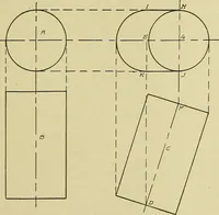 An illustration from Blueprint reading; a practical manual of instruction in blueprint reading through the analysis of typical plates with reference to mechanical drawing conventions and methods, the laws of projection, etc (1919)