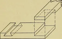An illustration from Blueprint reading; a practical manual of instruction in blueprint reading through the analysis of typical plates with reference to mechanical drawing conventions and methods, the laws of projection, etc (1919)