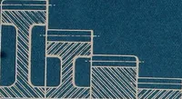 An illustration from Blueprint reading; a practical manual of instruction in blueprint reading through the analysis of typical plates with reference to mechanical drawing conventions and methods, the laws of projection, etc (1919)