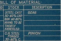 Picture 22 of 182 from Blueprint reading; a practical manual of instruction in blueprint reading through the analysis of typical plates with reference to mechanical drawing conventions and methods, the laws of projection, etc (1919), leaf 160