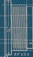 An illustration from Blueprint reading; a practical manual of instruction in blueprint reading through the analysis of typical plates with reference to mechanical drawing conventions and methods, the laws of projection, etc (1919)