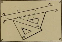 An illustration from Blueprint reading; a practical manual of instruction in blueprint reading through the analysis of typical plates with reference to mechanical drawing conventions and methods, the laws of projection, etc (1919)