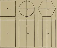 An illustration from Blueprint reading; a practical manual of instruction in blueprint reading through the analysis of typical plates with reference to mechanical drawing conventions and methods, the laws of projection, etc (1919)