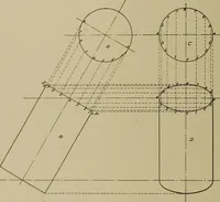 An illustration from Blueprint reading; a practical manual of instruction in blueprint reading through the analysis of typical plates with reference to mechanical drawing conventions and methods, the laws of projection, etc (1919)