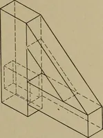 An illustration from Blueprint reading; a practical manual of instruction in blueprint reading through the analysis of typical plates with reference to mechanical drawing conventions and methods, the laws of projection, etc (1919)